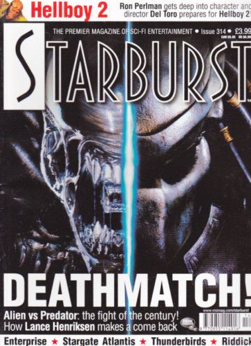 STARBURST magazine side cover Issue 314 September 2004