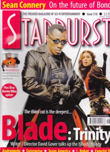 STARBURST magazine side cover Issue 318 December 2004