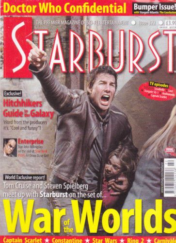 STARBURST magazine side cover Issue 322 April 2005