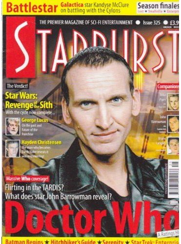 STARBURST magazine side cover Issue 325 July 2005