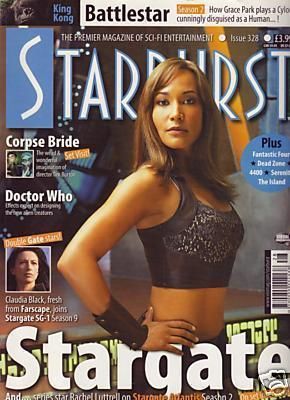 STARBURST magazine side cover Issue 328  2005