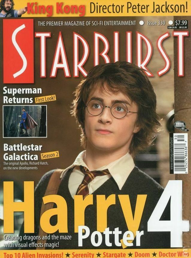STARBURST magazine side cover Issue 330 November 2005
