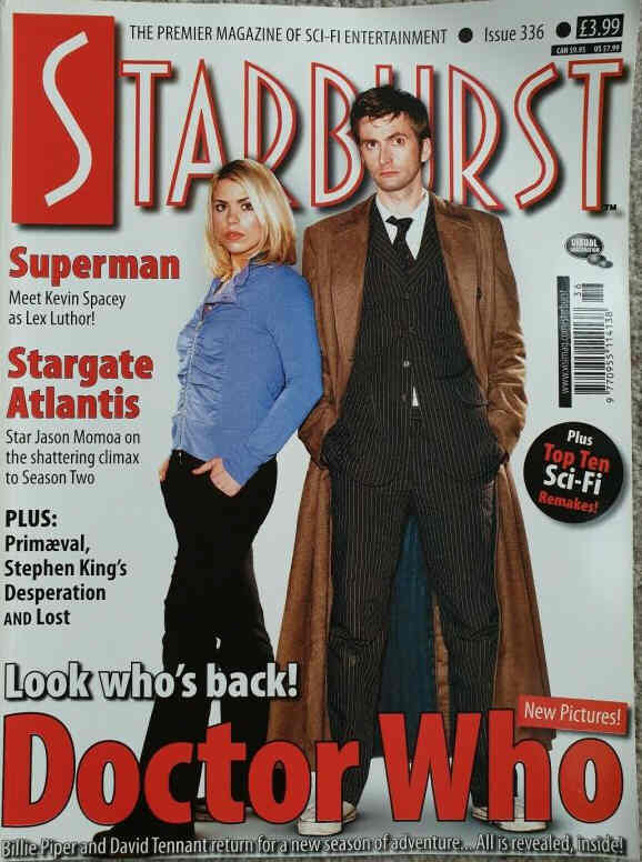 STARBURST magazine side cover Issue 336 May 2006