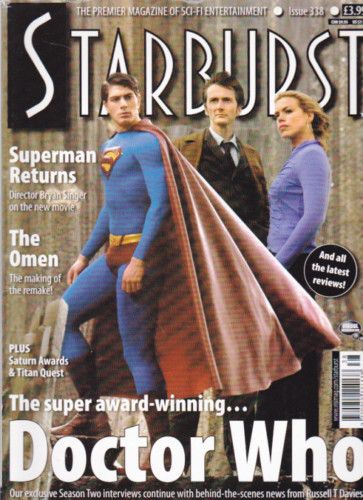 STARBURST magazine side cover Issue 338 July 2006
