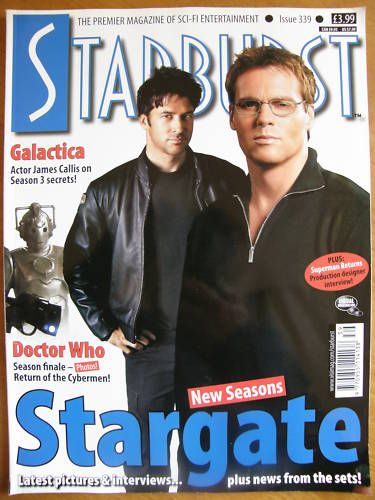 STARBURST magazine side cover Issue 339 August 2006