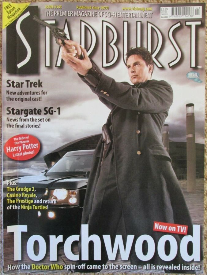 STARBURST magazine side cover Issue 343 November 2006