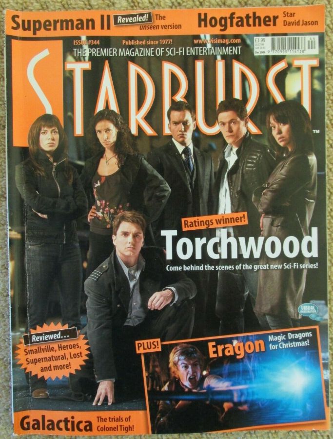 STARBURST magazine side cover Issue 344 December 2006