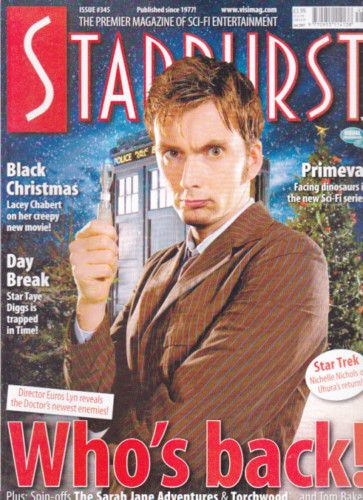 STARBURST magazine side cover Issue 345 January 2007