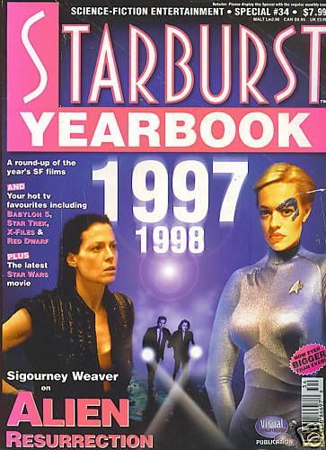 STARBURST magazine side cover  Special #34  1997