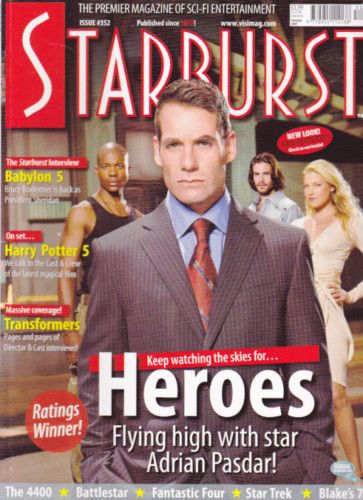 STARBURST magazine side cover Issue 352 August 2007