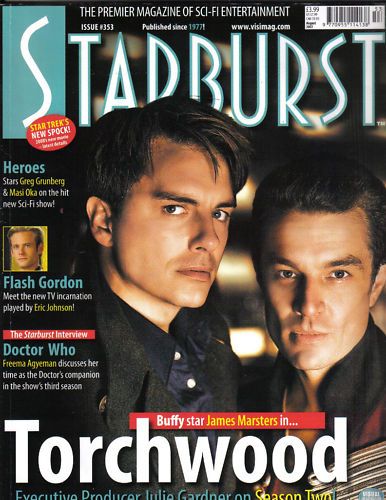 STARBURST magazine side cover Issue 353 September 2007