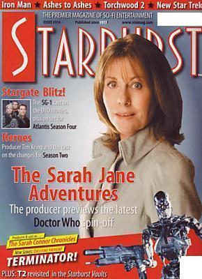 STARBURST magazine side cover Issue 354 October 2007