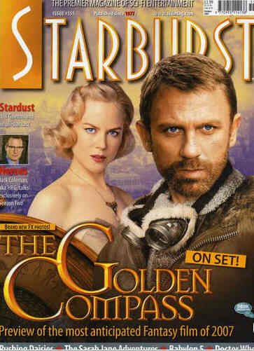 STARBURST magazine side cover Issue 355  2007