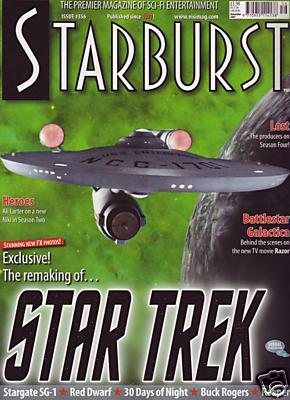 STARBURST magazine side cover Issue 356 November 2007