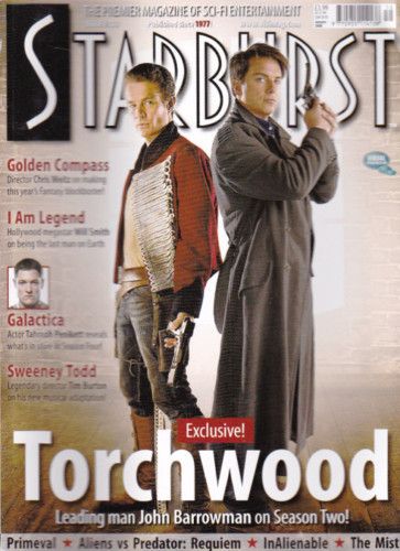 STARBURST magazine side cover Issue 358 January 2008