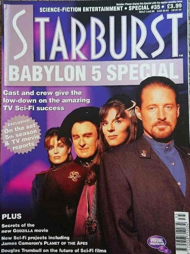 STARBURST magazine side cover  Special #35  1998