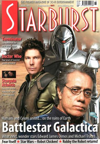 STARBURST magazine side cover Issue 365 August 2008