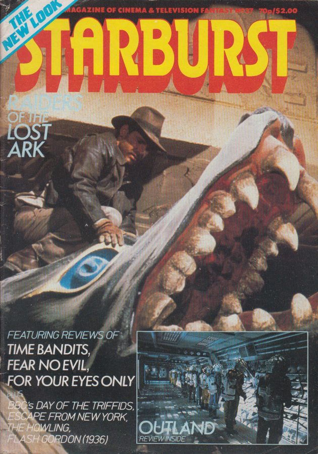 STARBURST magazine side cover Issue 37 September 1981