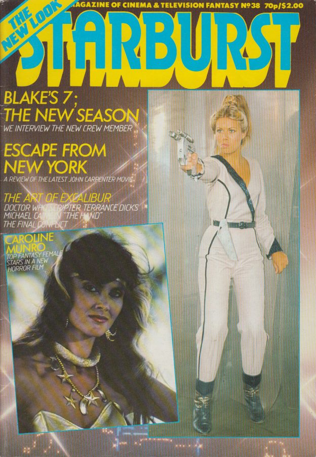 STARBURST magazine side cover Issue 38 October 1981