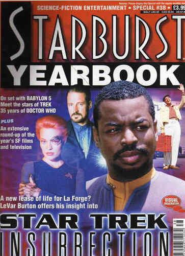 STARBURST magazine side cover  Special #38  1998