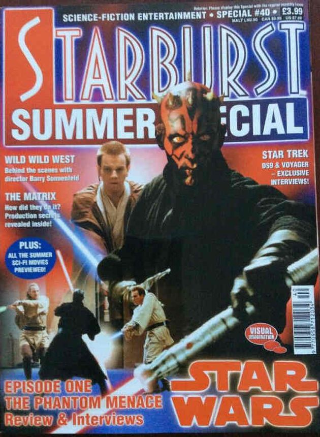 STARBURST magazine side cover  Special #40  1999