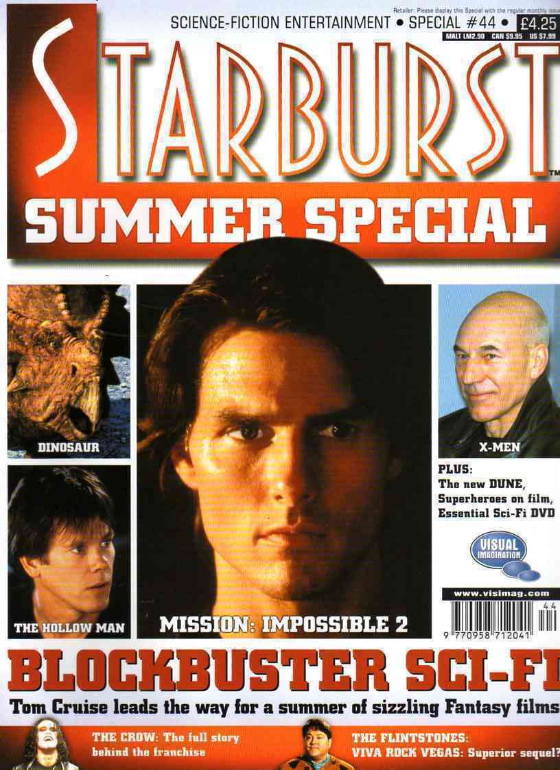 STARBURST magazine side cover  Special #44  2000