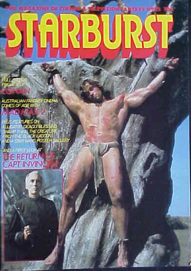 STARBURST magazine side cover Issue 45 May 1982