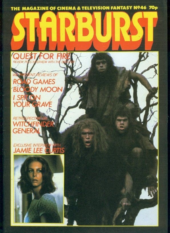 STARBURST magazine side cover Issue 46 June 1982