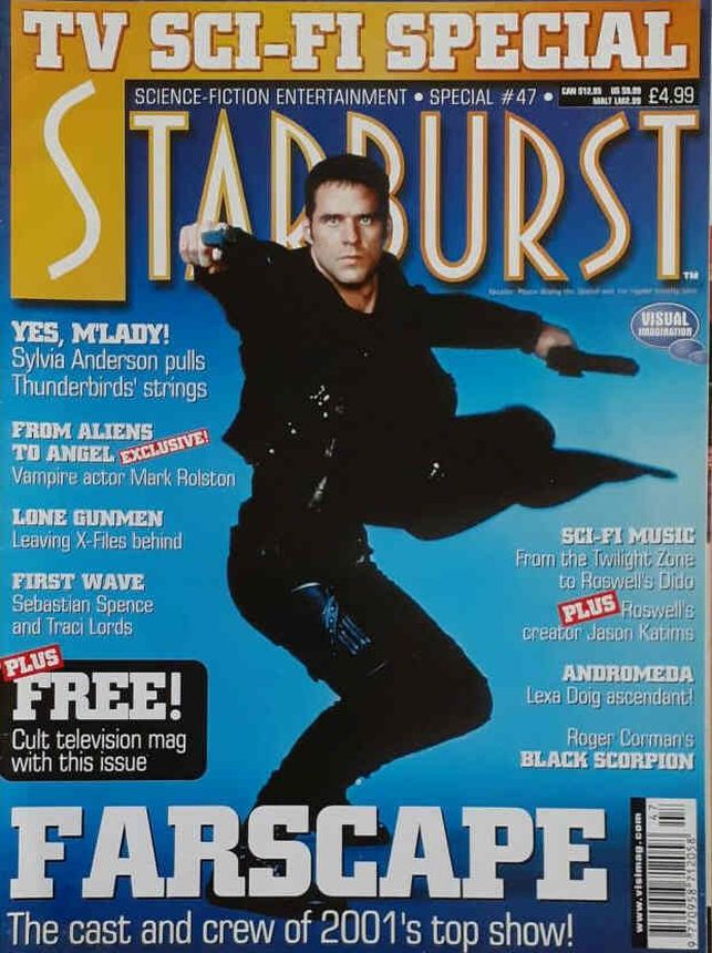 STARBURST magazine side cover  Special #47 Special #47, TV Sci-Fi 2001