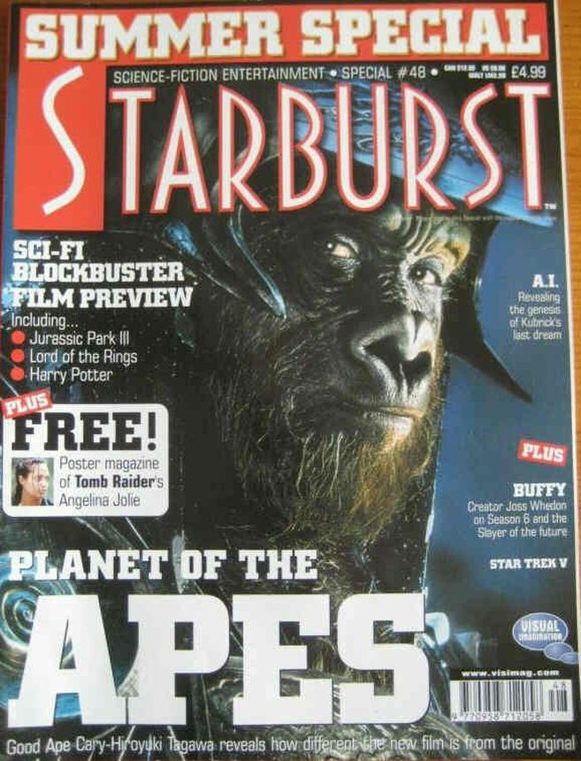 STARBURST magazine side cover  Special #48  2001
