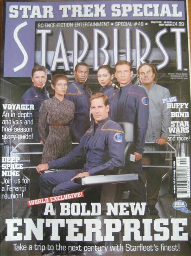STARBURST magazine side cover  Special #49  2001