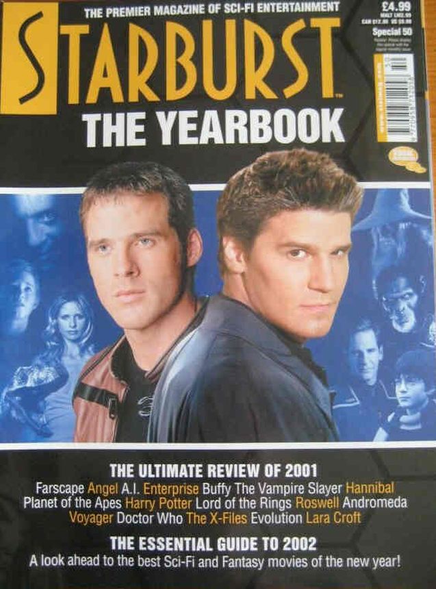 STARBURST magazine side cover  Special #50  2001