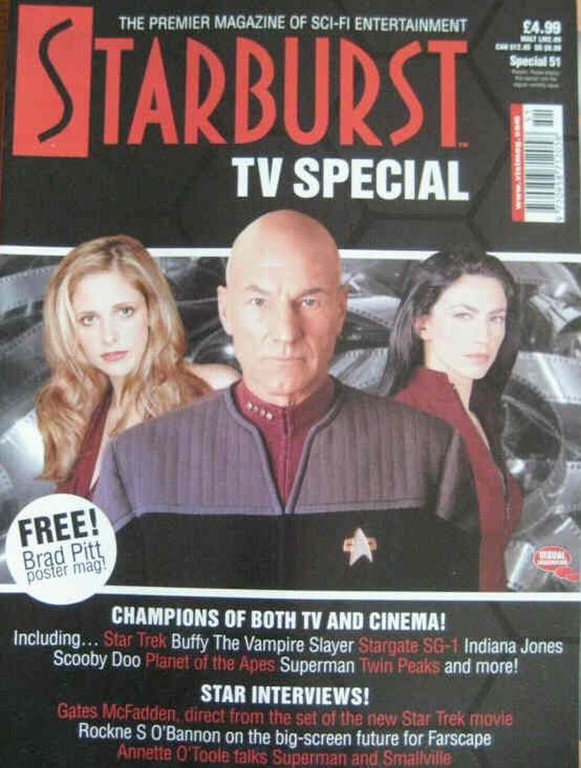 STARBURST magazine side cover  Special #51  2002