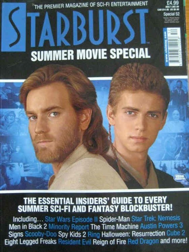STARBURST magazine side cover  Special #52  2002
