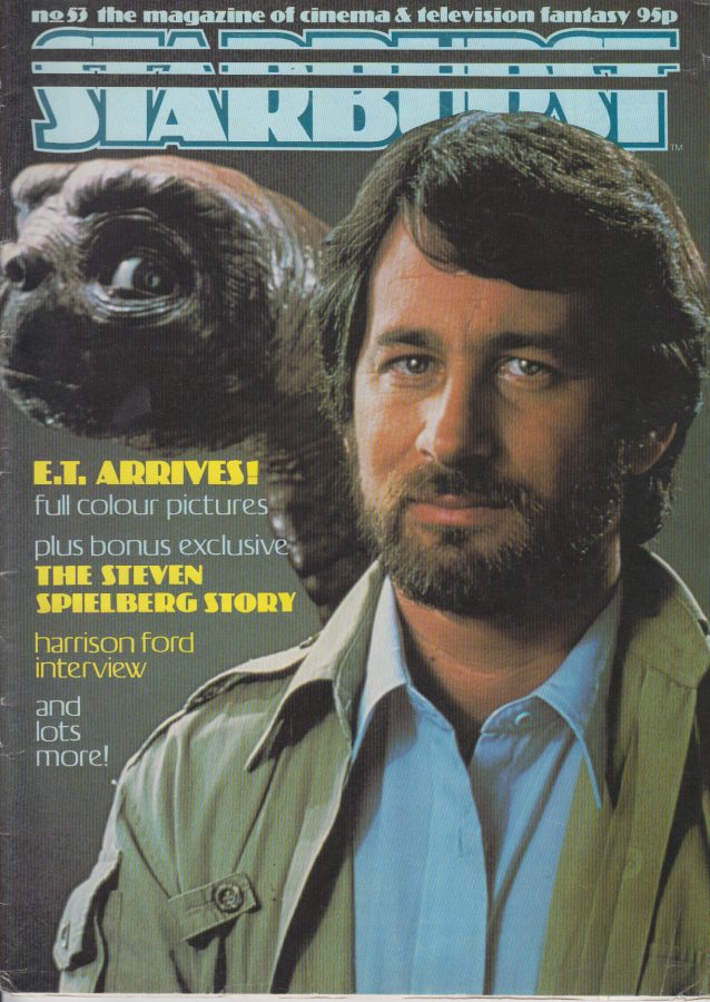 STARBURST magazine side cover Issue 53 January 1983