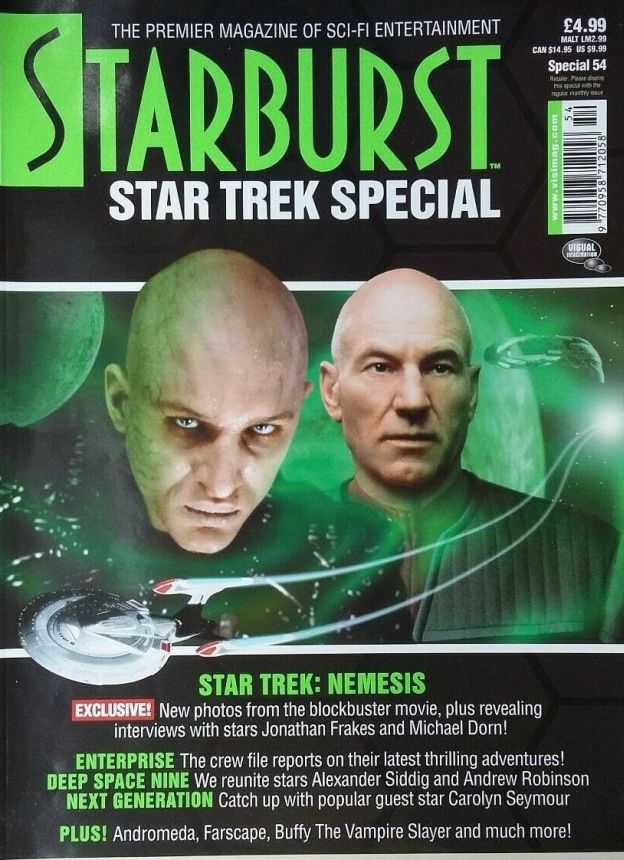 STARBURST magazine side cover  Special #54  2002
