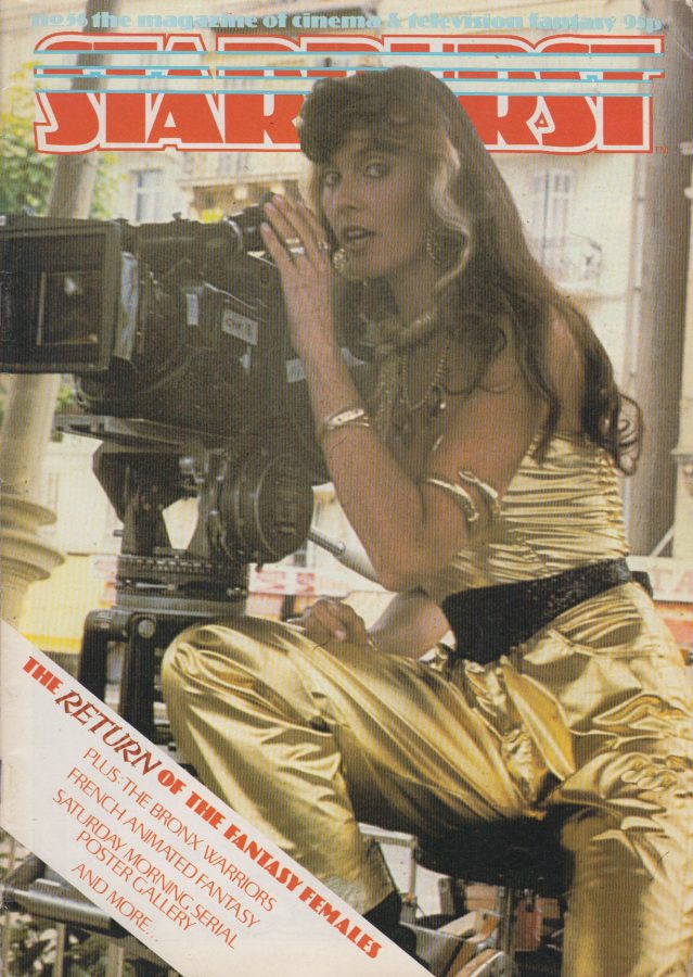 STARBURST magazine side cover Issue 56 April 1983