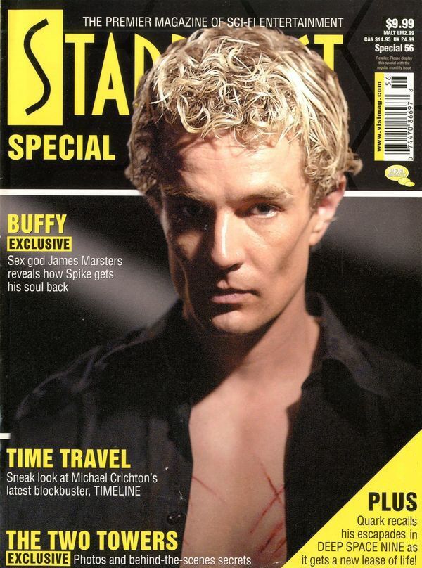 STARBURST magazine side cover  Special #56  2003