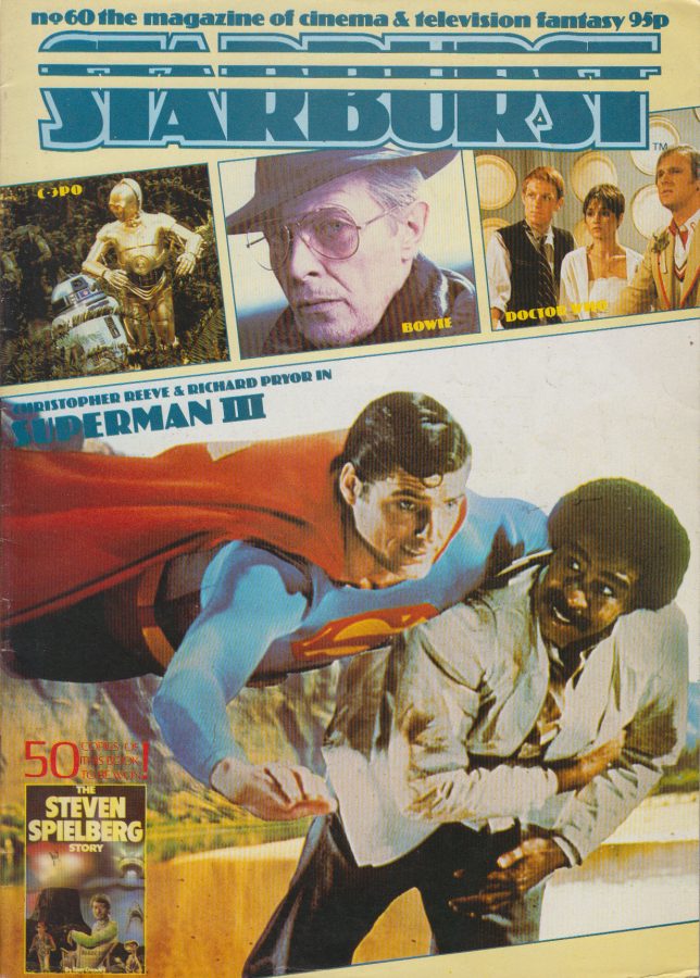 STARBURST magazine side cover Issue 60 August 1983