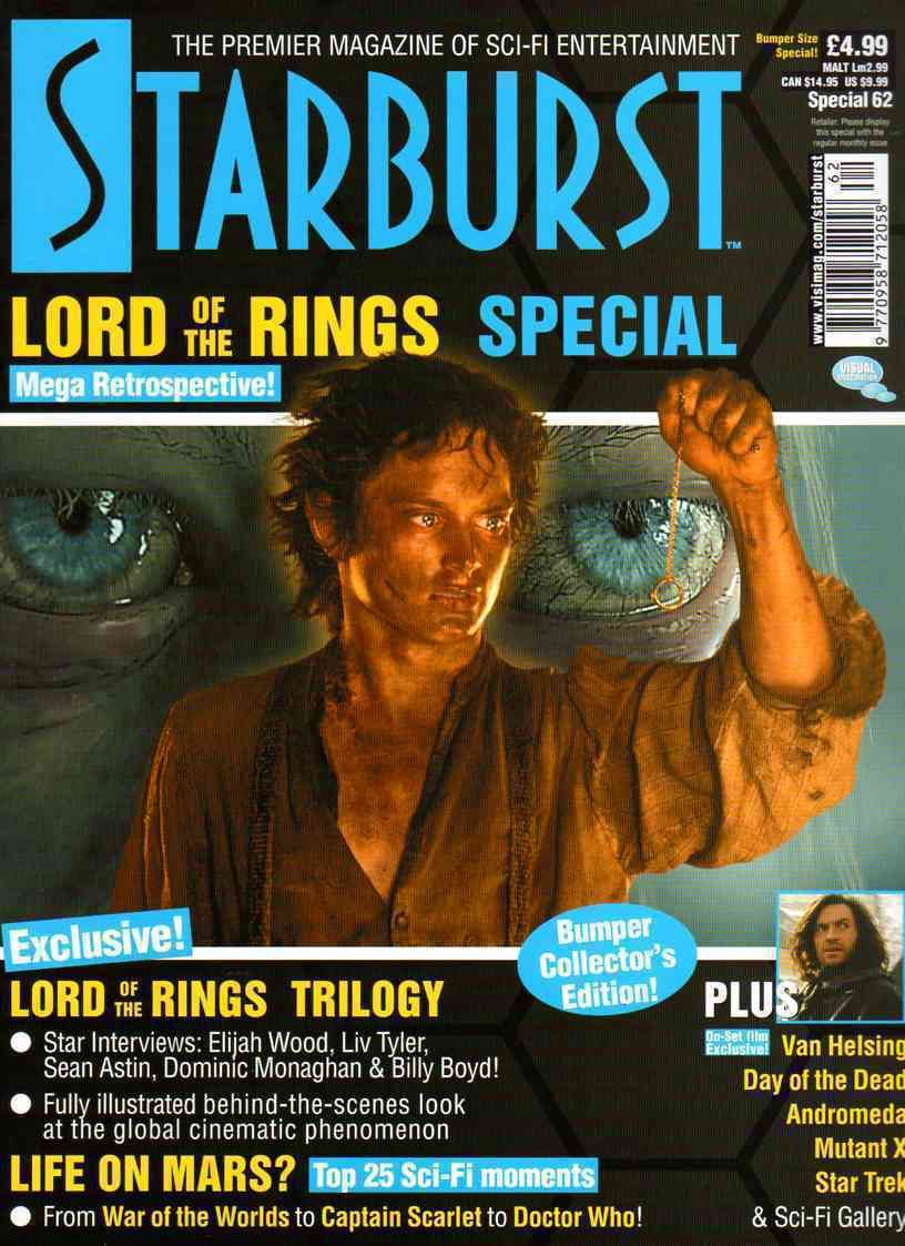 STARBURST magazine side cover  Special #62  2004