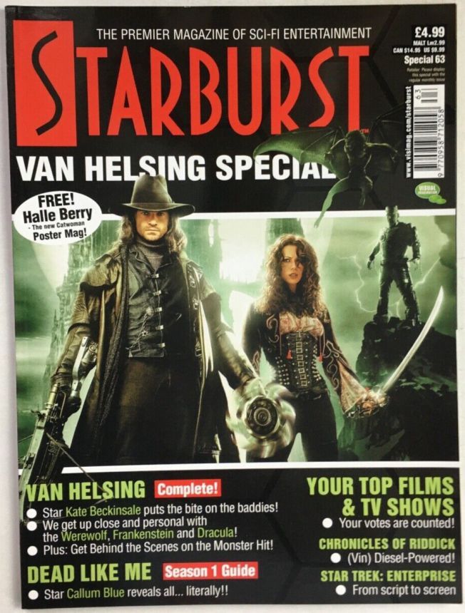STARBURST magazine side cover  Special #63  2004
