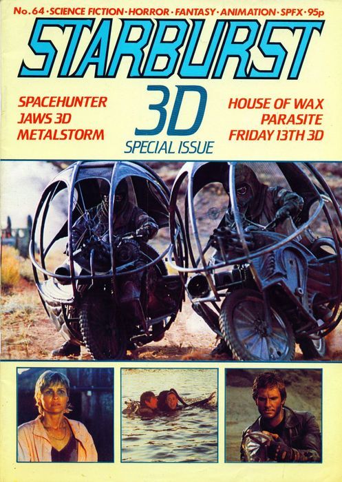 STARBURST magazine side cover Issue 64 December 1983