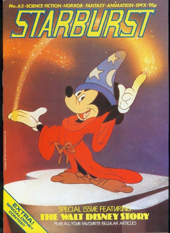 STARBURST magazine side cover Issue 65 January 1984