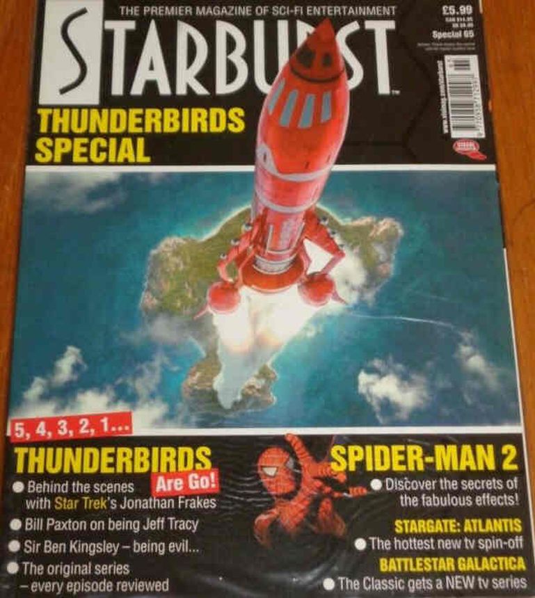 STARBURST magazine side cover  Special #65  2004