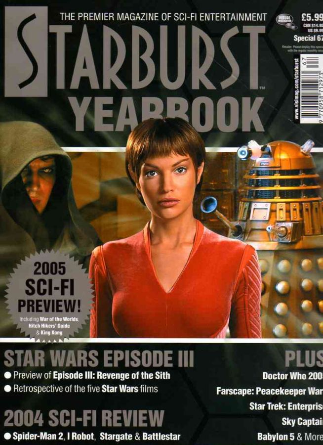 STARBURST magazine side cover  Special #67  2004