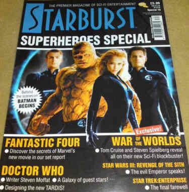 STARBURST magazine side cover  Special #70  2005