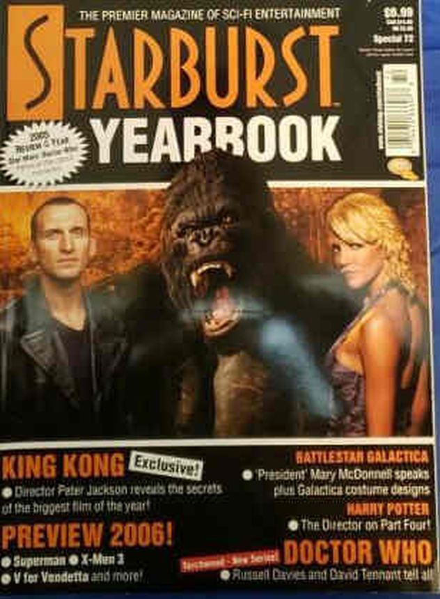 STARBURST magazine side cover  Special #72  2005