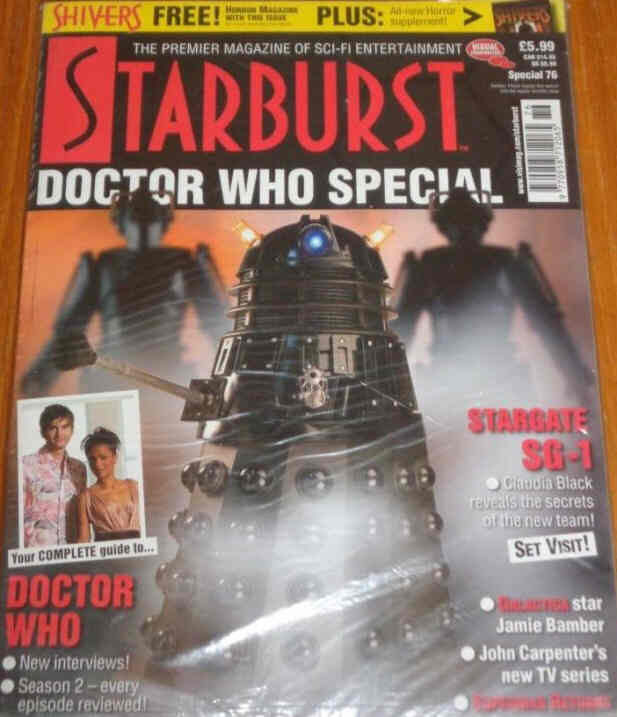 STARBURST magazine side cover  Special #76  2006