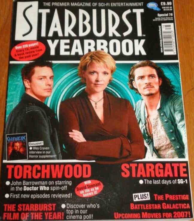 STARBURST magazine side cover  Special #78  2006