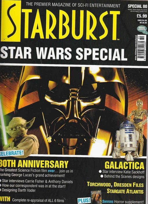 STARBURST magazine side cover  Special #80  2007